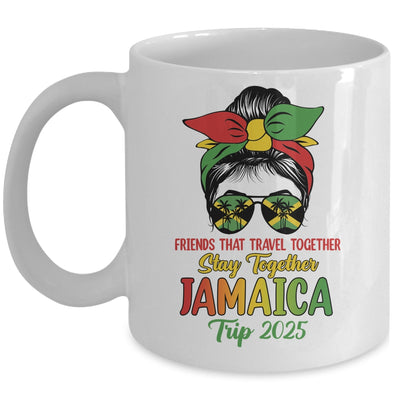 Friends That Travel Together Jamaica Girls Trip 2025 Group Mug | siriusteestore
