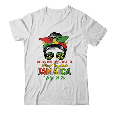 Friends That Travel Together Jamaica Girls Trip 2025 Group Shirt & Tank Top | siriusteestore