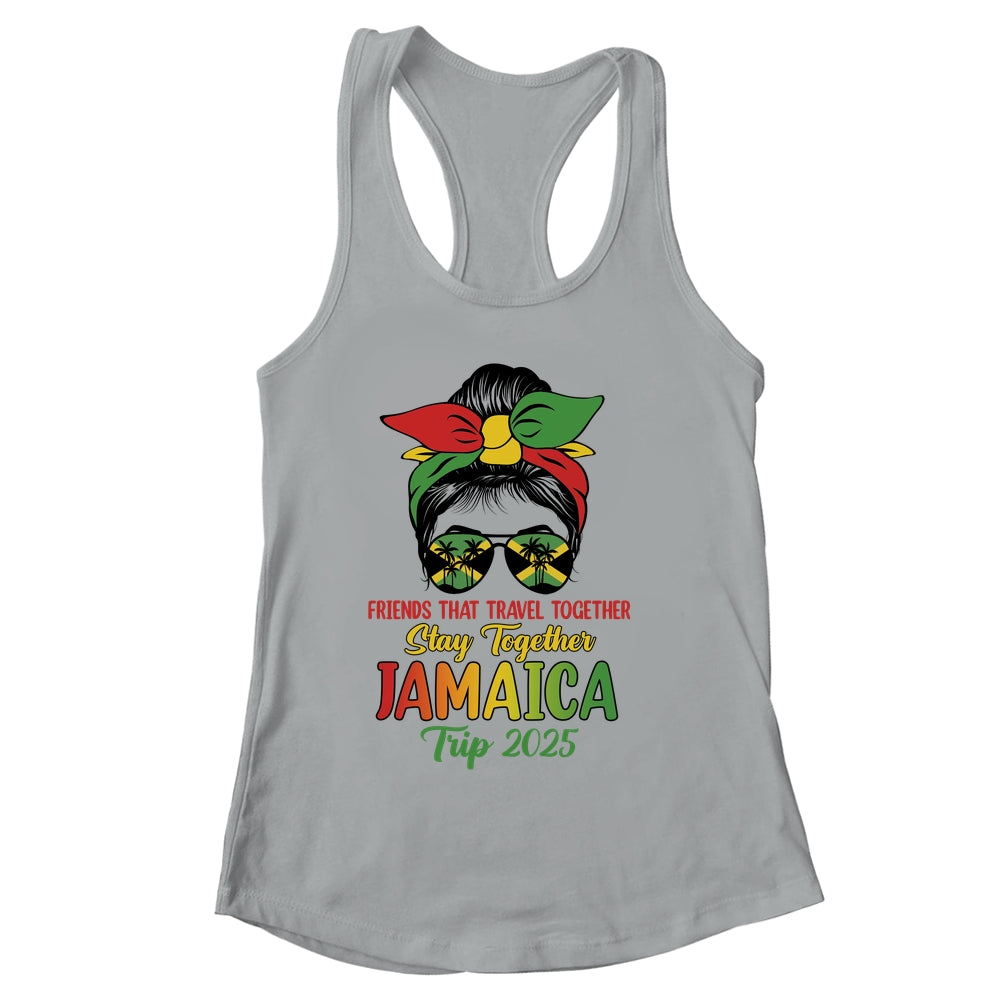 Friends That Travel Together Jamaica Girls Trip 2025 Group Shirt & Tank Top | siriusteestore