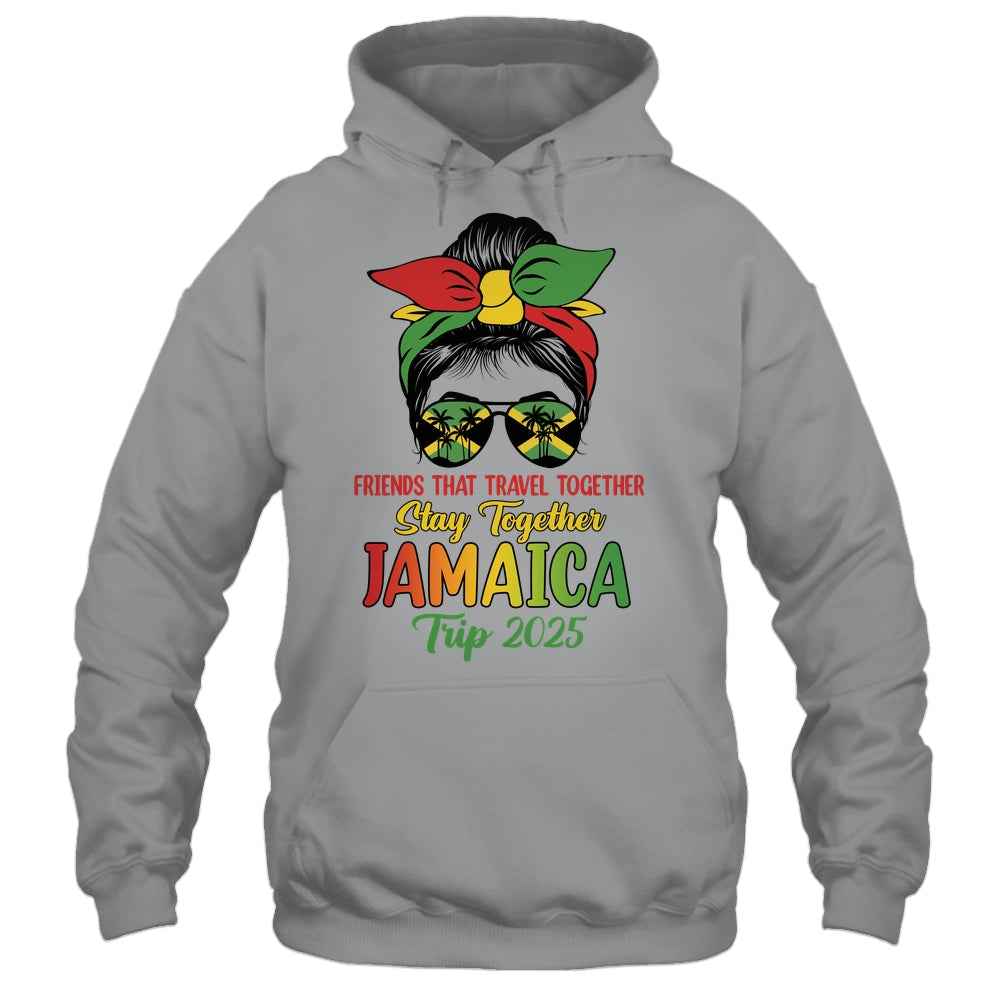 Friends That Travel Together Jamaica Girls Trip 2025 Group Shirt & Tank Top | siriusteestore