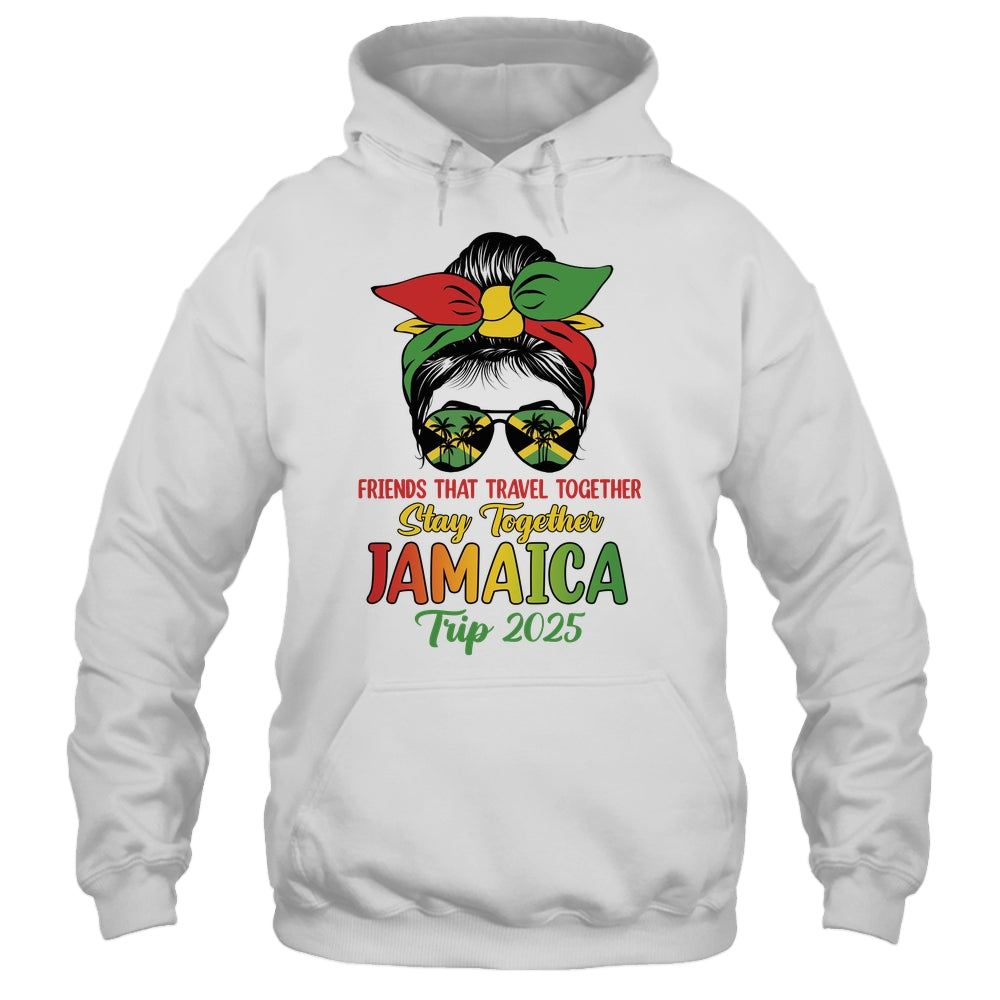 Friends That Travel Together Jamaica Girls Trip 2025 Group Shirt & Tank Top | siriusteestore