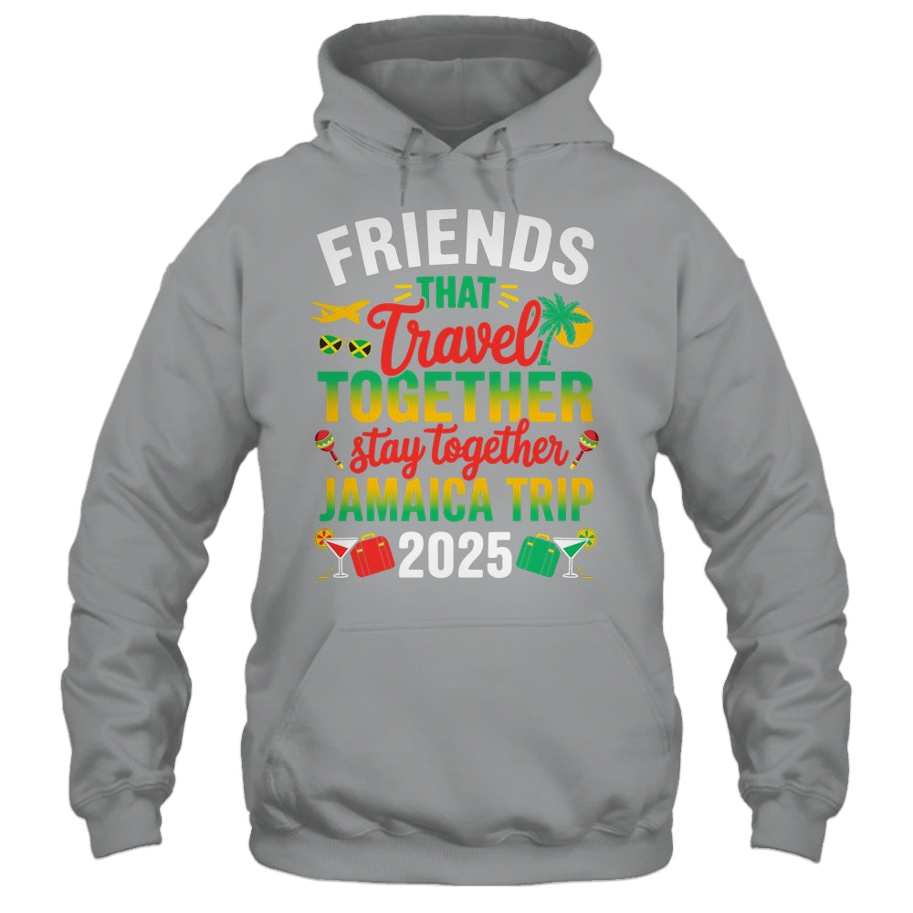 Friends That Travel Together Jamaica Trip 2025 Sister Girls Shirt & Tank Top | siriusteestore