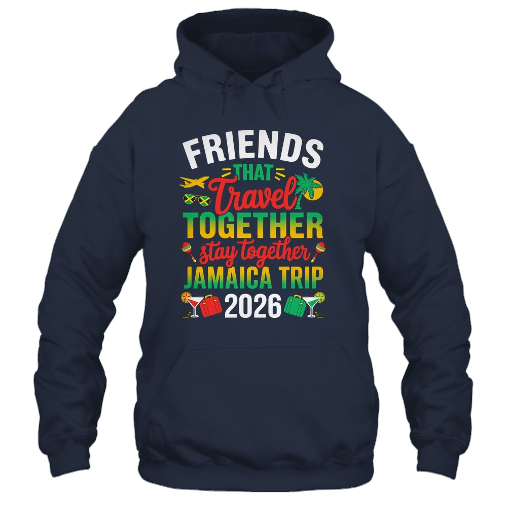 Friends That Travel Together Jamaica Trip 2026 Sister Girls Shirt & Tank Top | siriusteestore