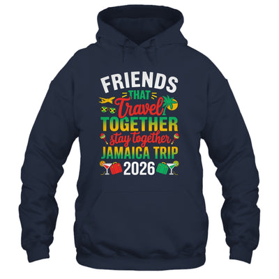 Friends That Travel Together Jamaica Trip 2026 Sister Girls Shirt & Tank Top | siriusteestore