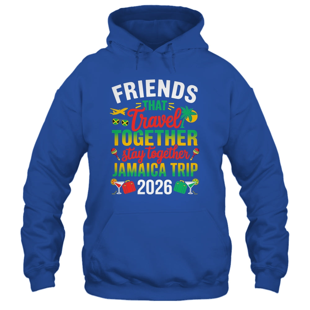 Friends That Travel Together Jamaica Trip 2026 Sister Girls Shirt & Tank Top | siriusteestore
