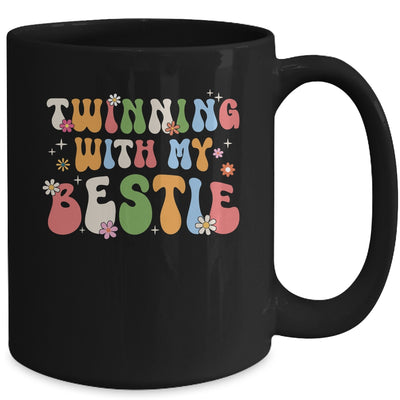 Friends Twinning With My Bestie Spirit Week Girls Groovy Mug | siriusteestore