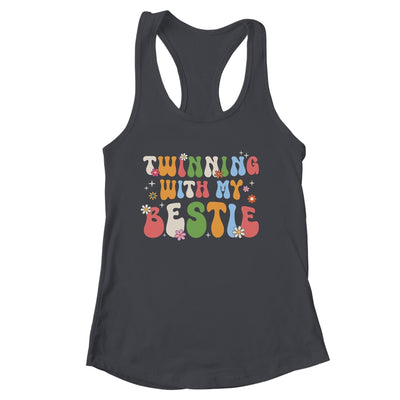 Friends Twinning With My Bestie Spirit Week Girls Groovy Shirt & Tank Top | siriusteestore