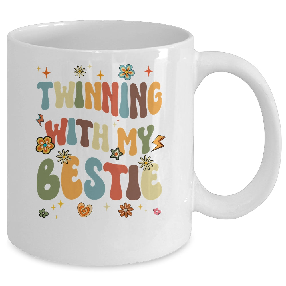 Friends Twinning With My Bestie Spirit Week Girls Twin Day Mug | siriusteestore