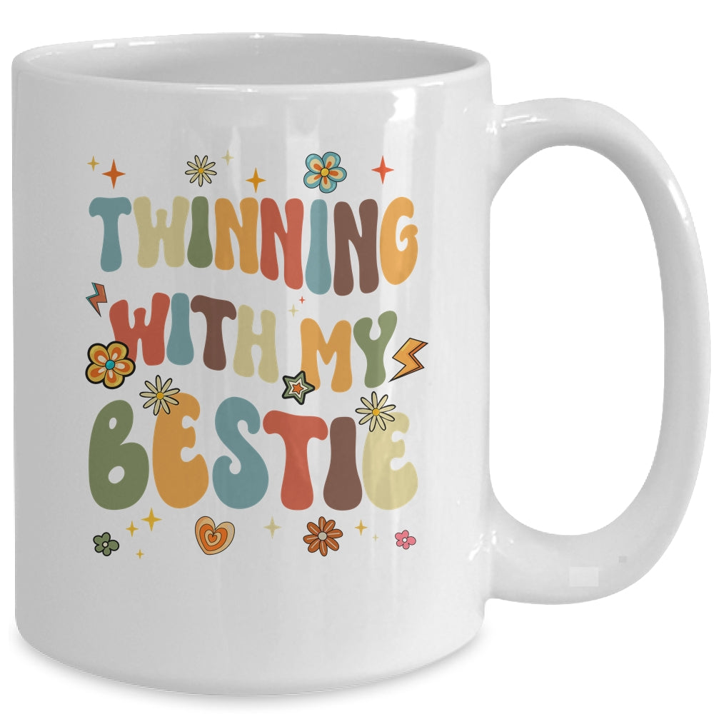 Friends Twinning With My Bestie Spirit Week Girls Twin Day Mug | siriusteestore