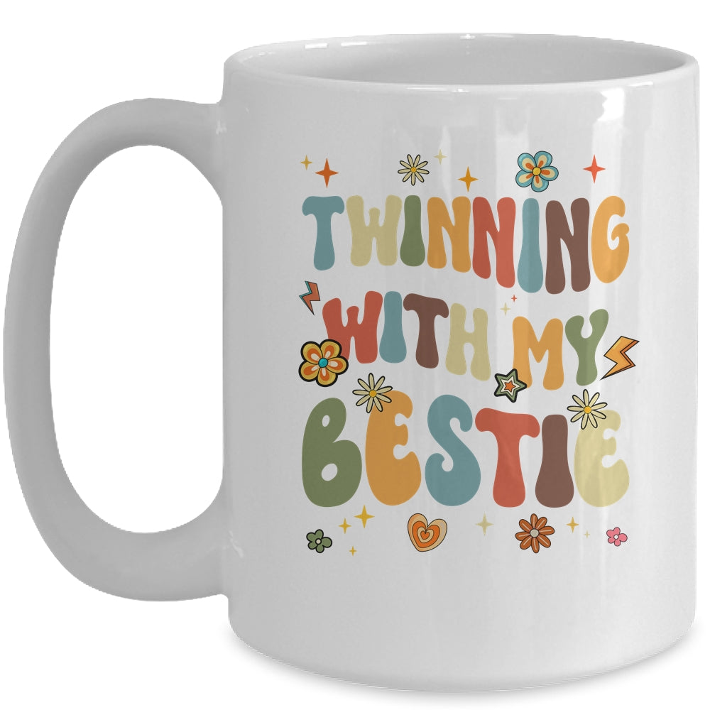 Friends Twinning With My Bestie Spirit Week Girls Twin Day Mug | siriusteestore