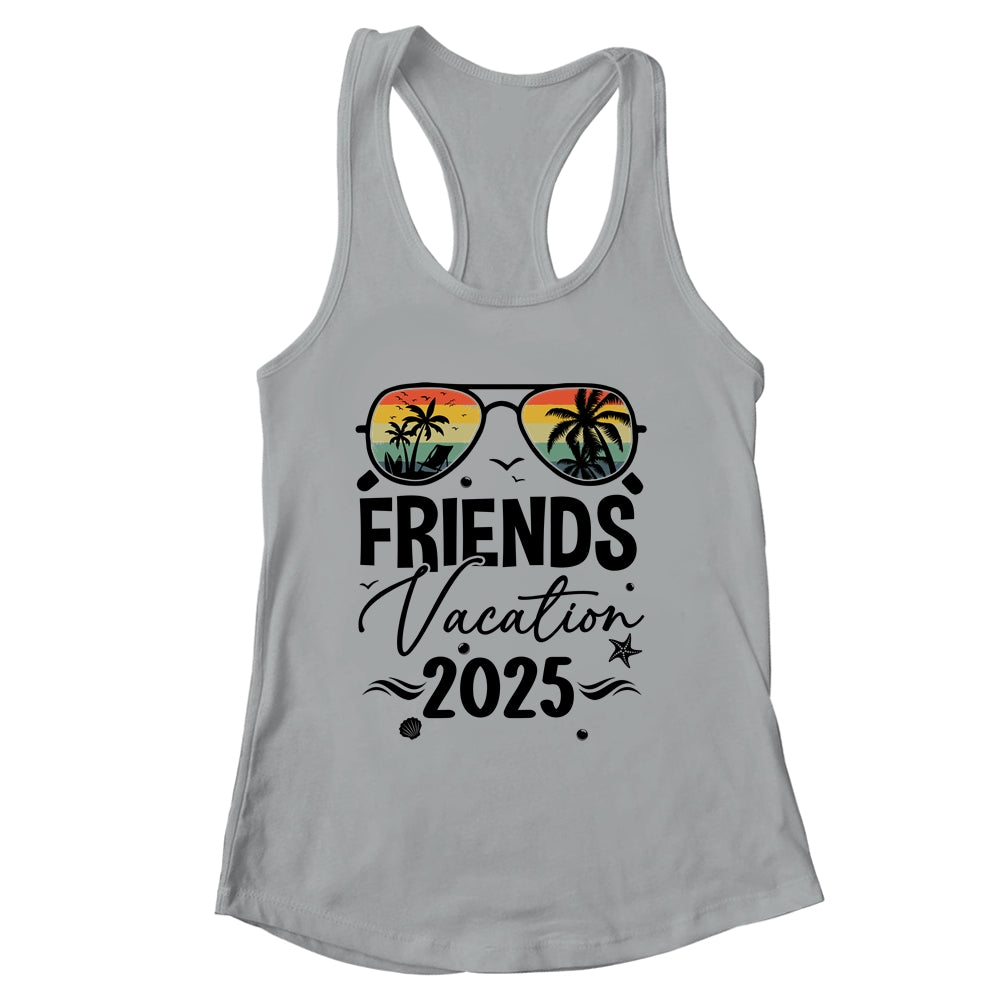 Friends Vacation 2025 Making Memories Together Girls Trip Shirt & Tank Top | siriusteestore