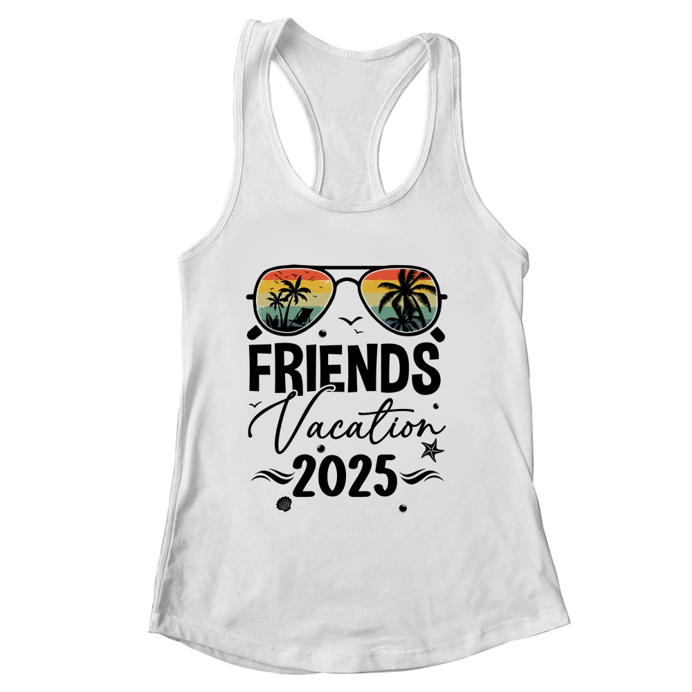 Friends Vacation 2025 Making Memories Together Girls Trip Shirt & Tank Top | siriusteestore