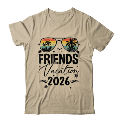 Friends Vacation 2026 Matching Memories Together Girls Trip Shirt & Tank Top | siriusteestore