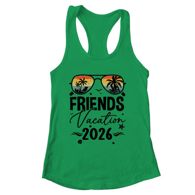 Friends Vacation 2026 Matching Memories Together Girls Trip Shirt & Tank Top | siriusteestore