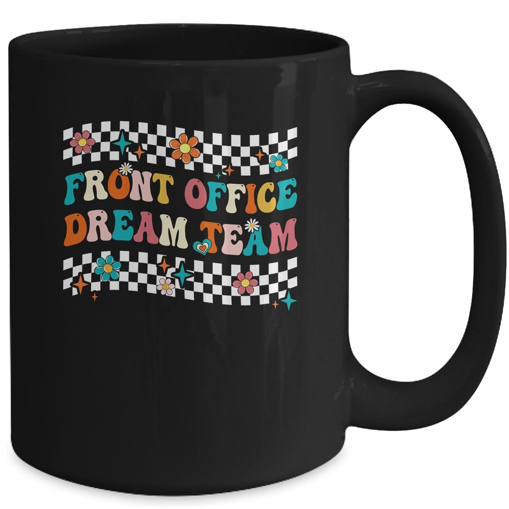 Front Office Dream Team School Secretary Squad Groovy Mug | siriusteestore