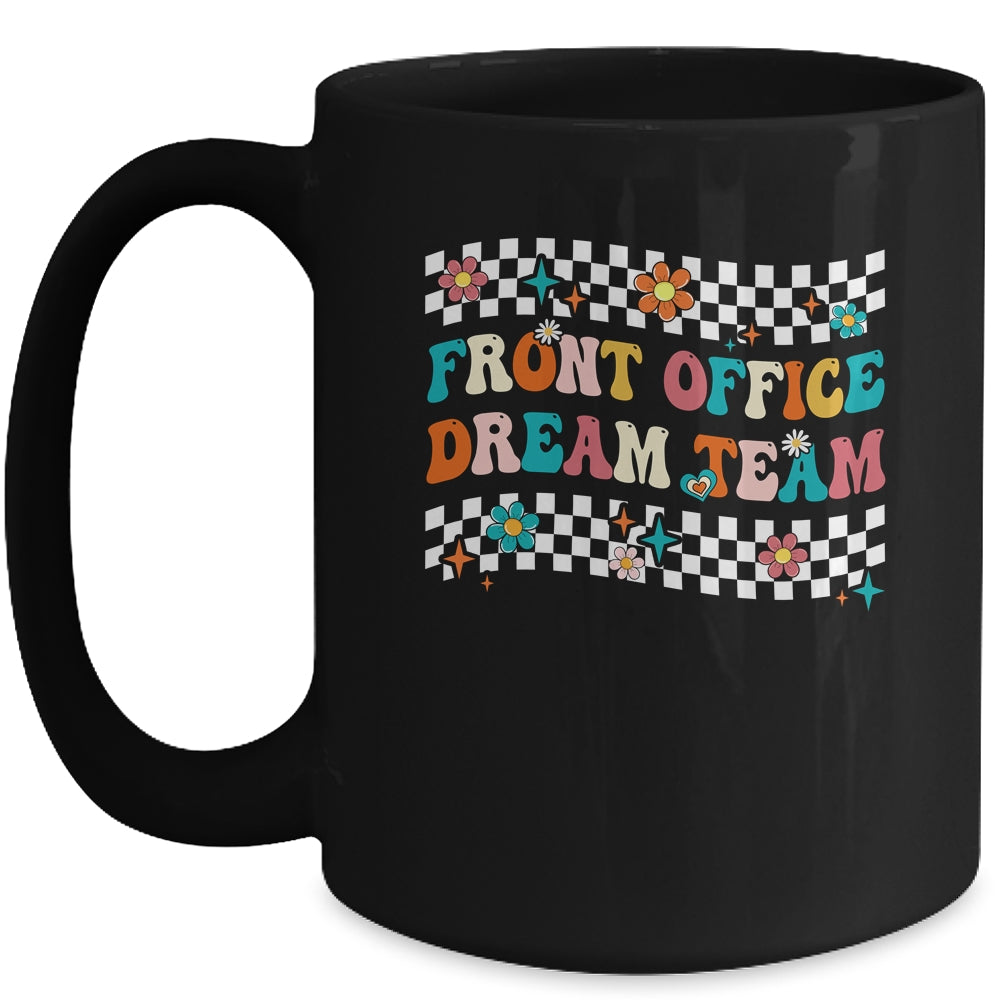 Front Office Dream Team School Secretary Squad Groovy Mug | siriusteestore