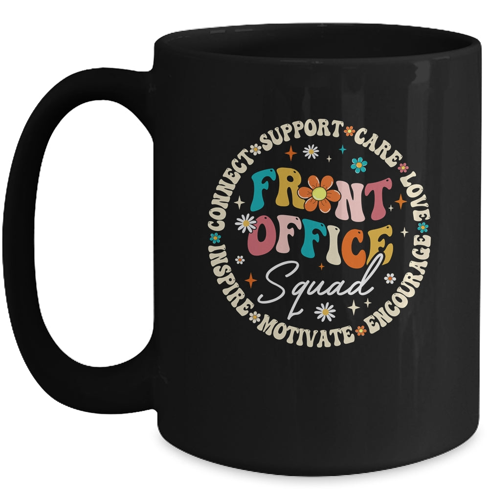 Front Office Squad School Secretary Front Office Crew Groovy Mug | siriusteestore