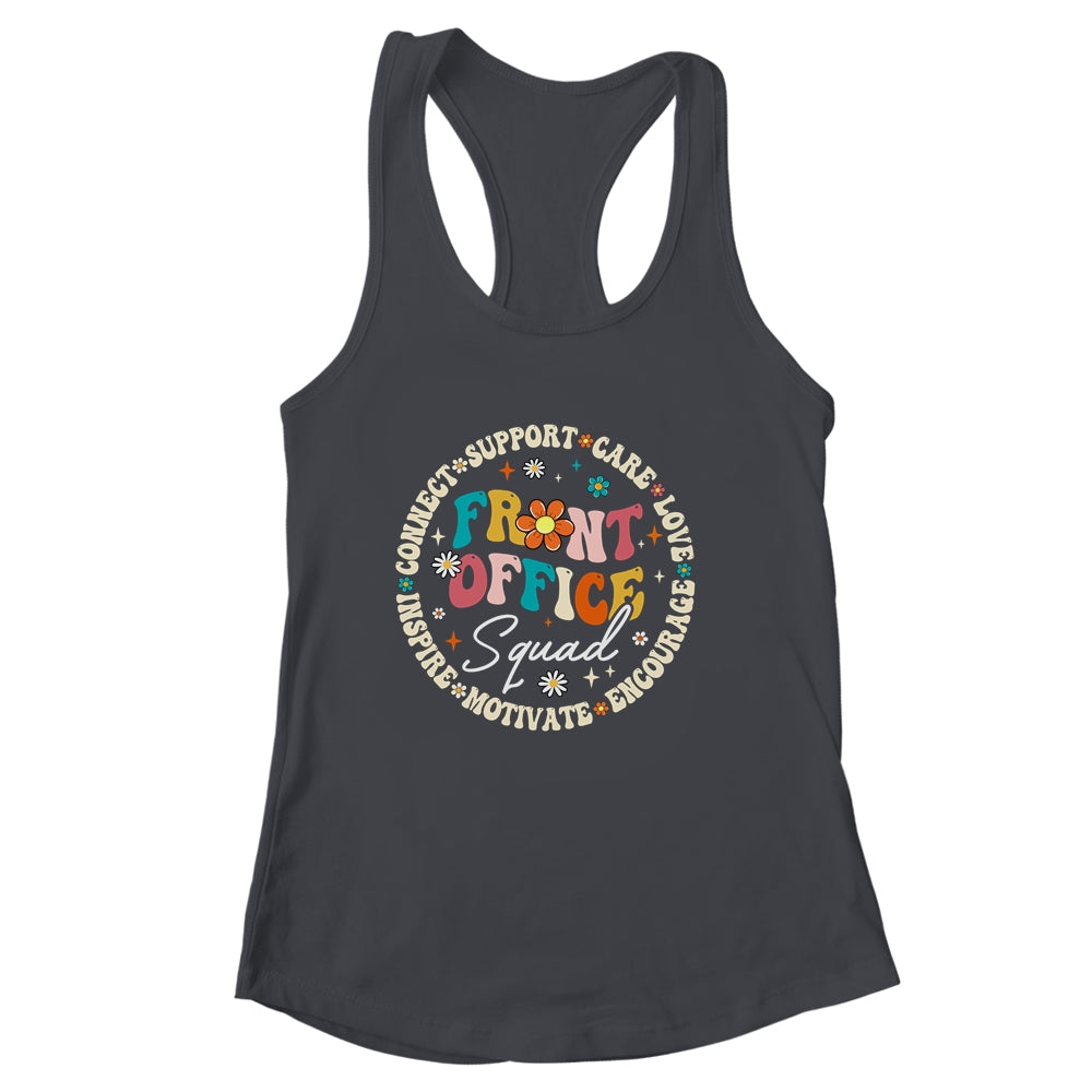 Front Office Squad School Secretary Front Office Crew Groovy Shirt & Tank Top | siriusteestore