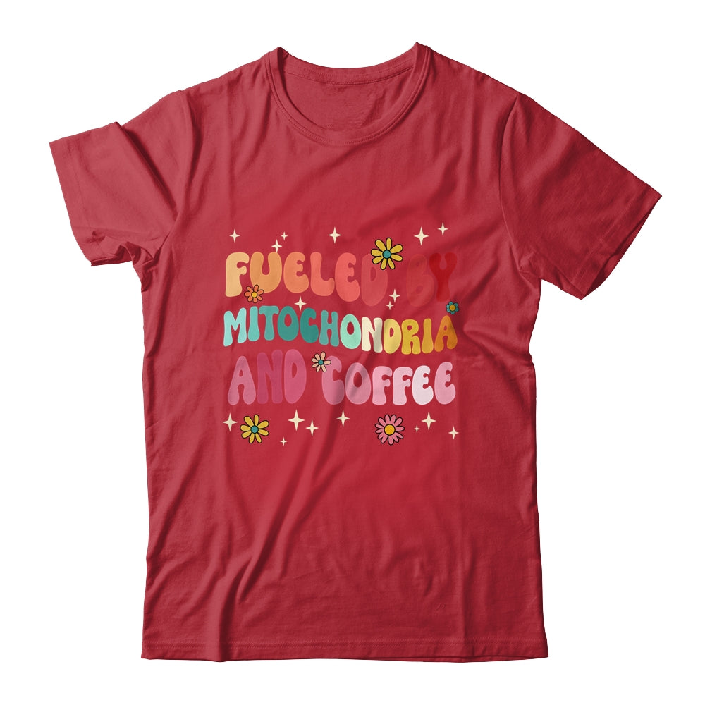 Fueled By Mitochondria And Coffee Funny Biology Humor Shirt & Hoodie | siriusteestore