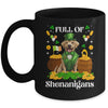 Full Of Shenanigans Labrador St Patrick's Day Dog Mug | siriusteestore