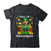 Full Of Shenanigans Pitbull St Patrick's Day Dog Shirt & Tank Top | siriusteestore