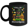 Full Of Shenanigans Rottweiler St Patrick's Day Dog Mug | siriusteestore