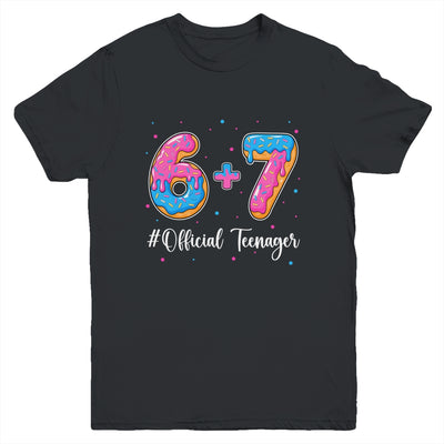 Funny 13th Birthday Official Teenager 6+7 Year Old Boys Kids Youth Shirt | siriusteestore