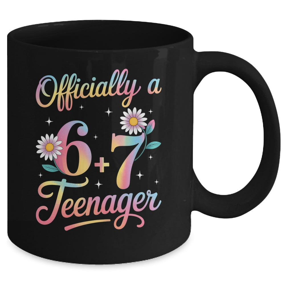 Funny 13th Birthday Official Teenager 6+7 Year Old Girls Kids Mug | siriusteestore
