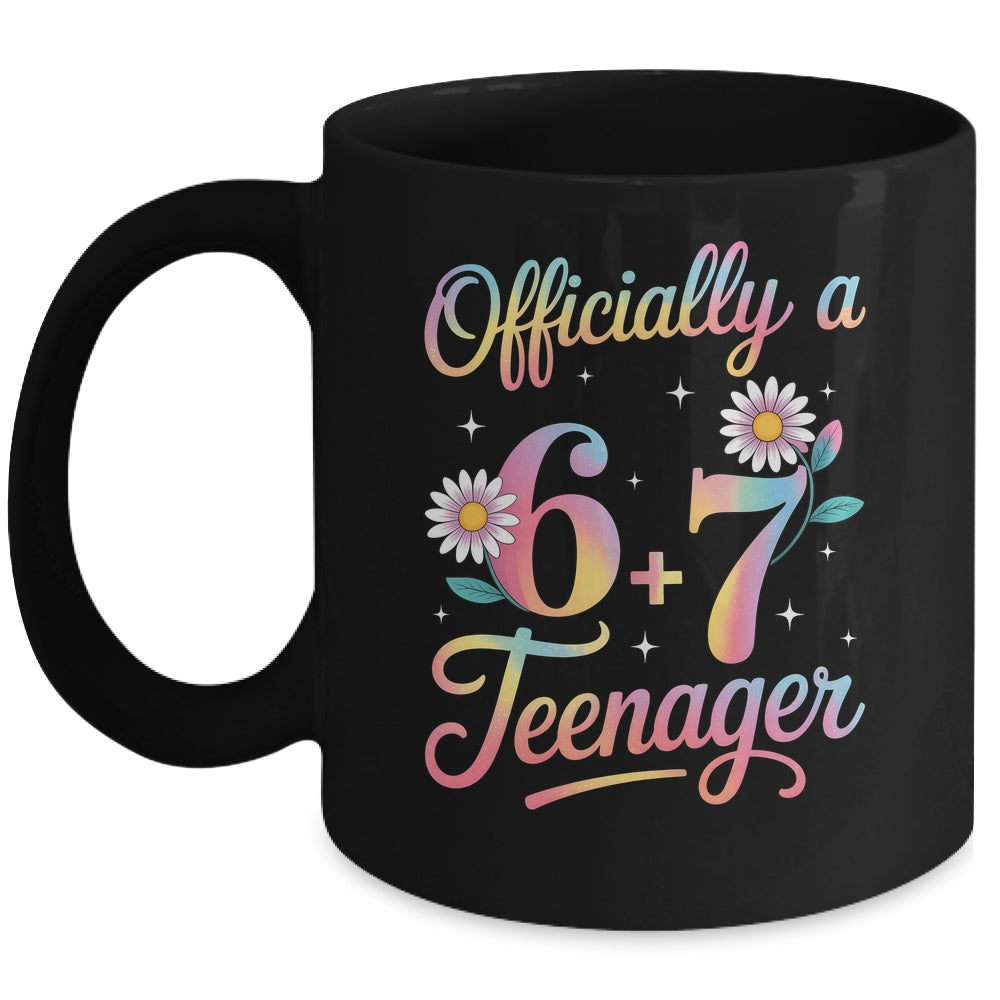 Funny 13th Birthday Official Teenager 6+7 Year Old Girls Kids Mug | siriusteestore
