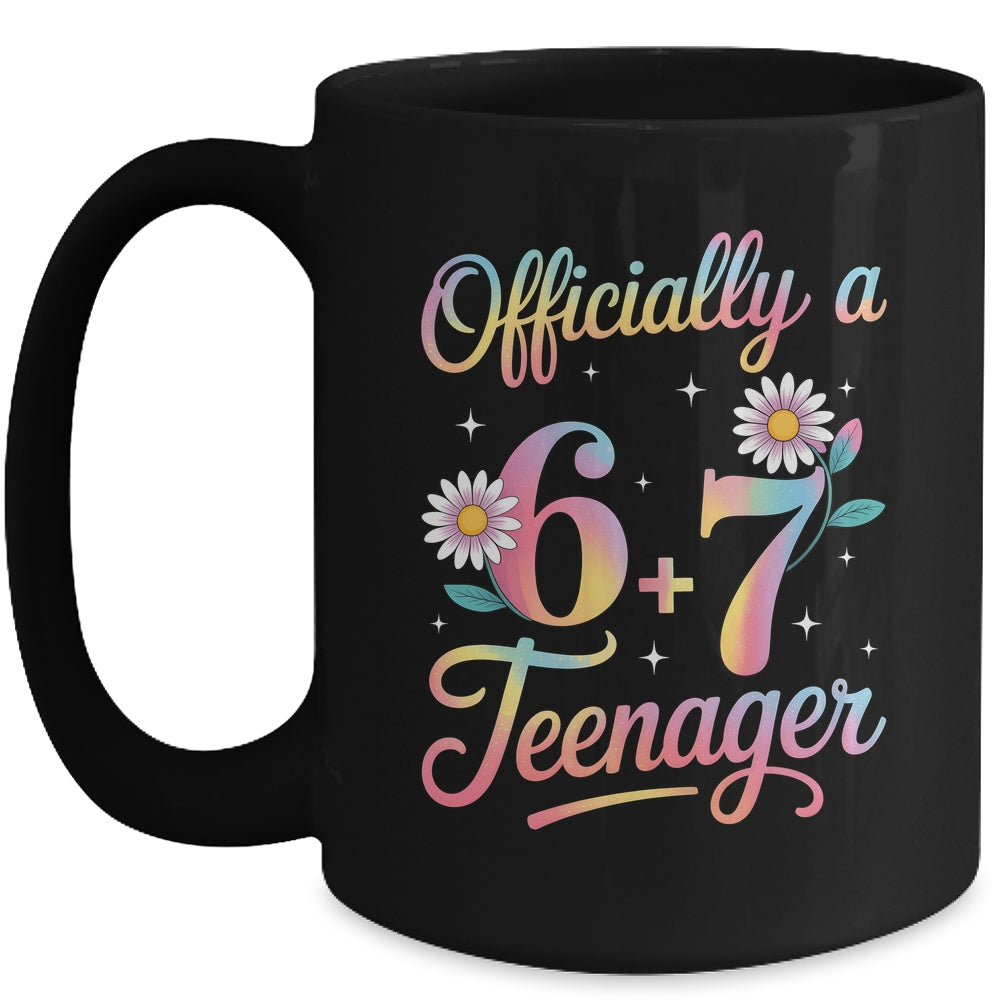 Funny 13th Birthday Official Teenager 6+7 Year Old Girls Kids Mug | siriusteestore