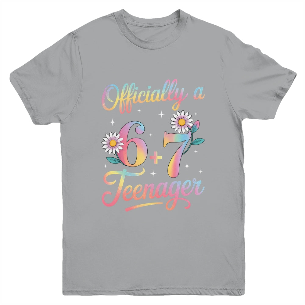 Funny 13th Birthday Official Teenager 6+7 Year Old Girls Kids Youth Shirt | siriusteestore