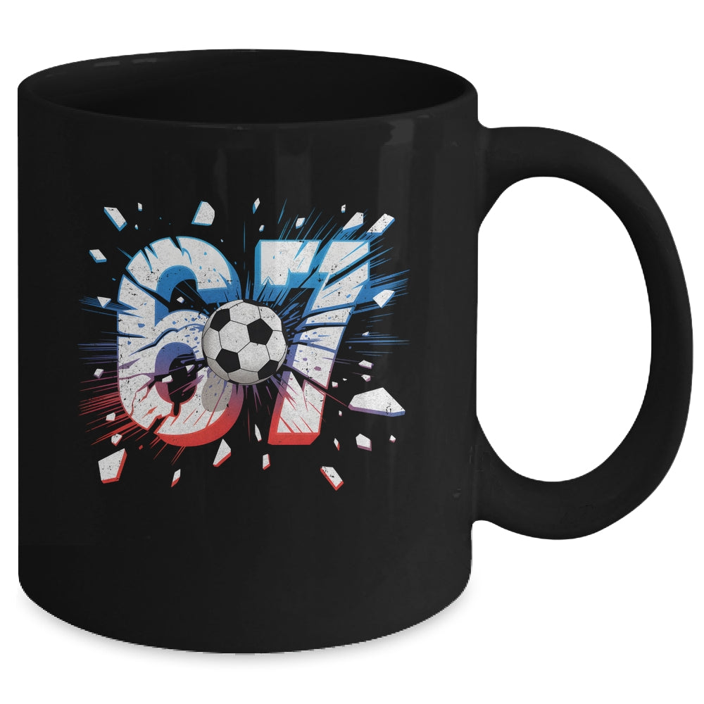 Funny 67 Soccer Six Seven 6 7 Meme Soccer Boys Mug | siriusteestore
