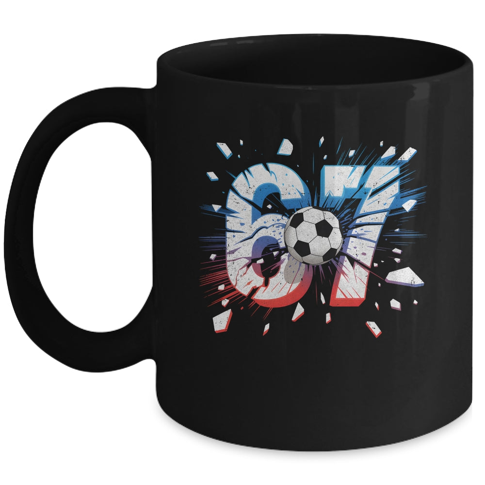 Funny 67 Soccer Six Seven 6 7 Meme Soccer Boys Mug | siriusteestore