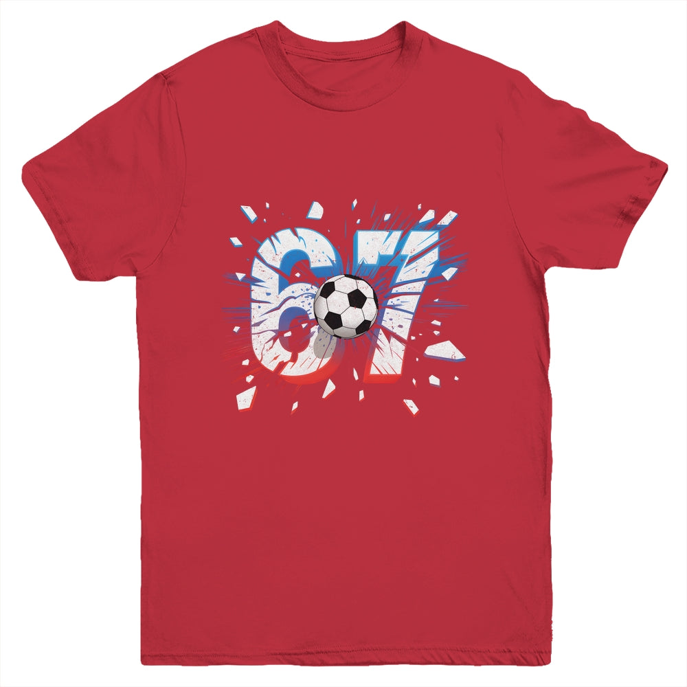 Funny 67 Soccer Six Seven 6 7 Meme Soccer Boys Youth Shirt | siriusteestore