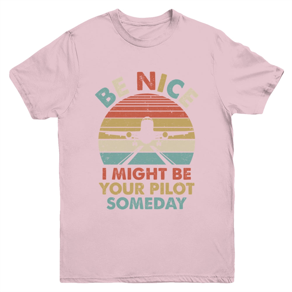 Funny Airline Pilot Art For Men Women Aviation Future Pilot Youth Shirt | siriusteestore