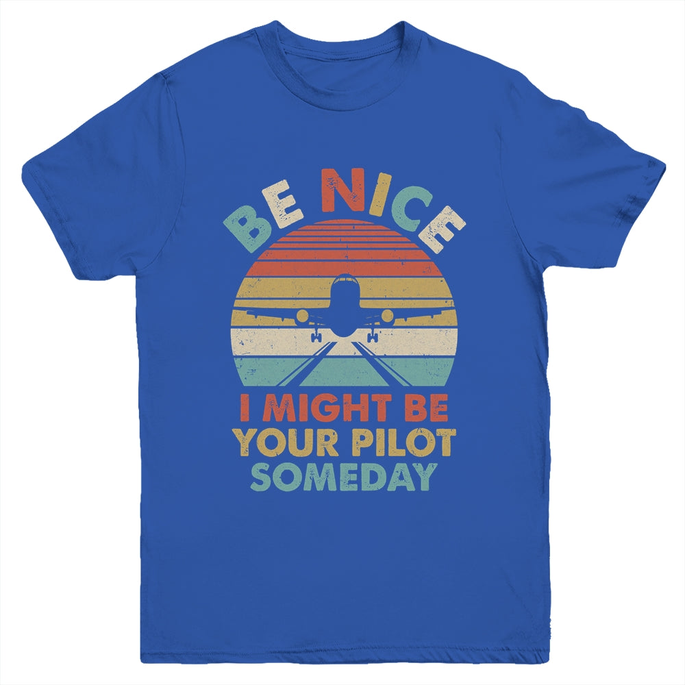 Funny Airline Pilot Art For Men Women Aviation Future Pilot Youth Shirt | siriusteestore