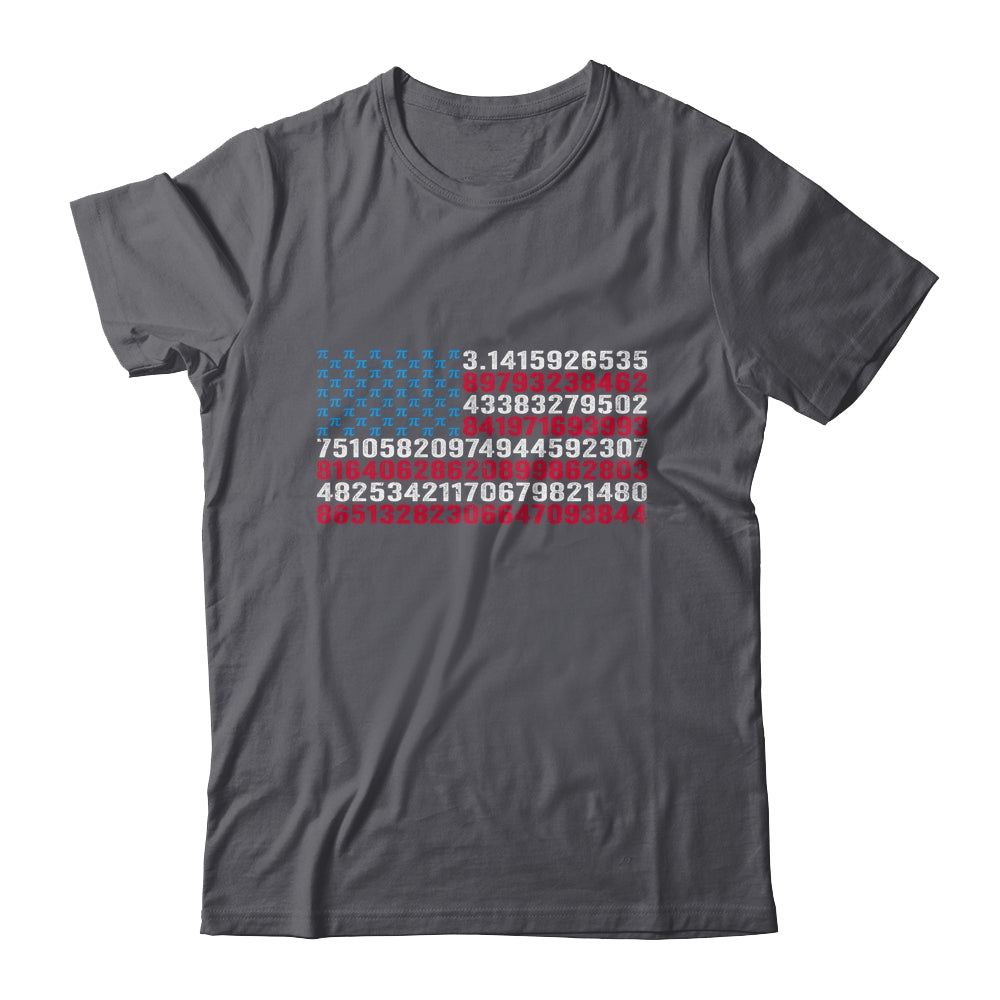 Funny And Cool School Teacher Men American Flag Pi Day Shirt & Hoodie | siriusteestore