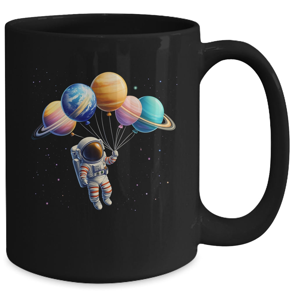Funny Astronaut Planets Men Women Kids Astronomy Space Mug | siriusteestore