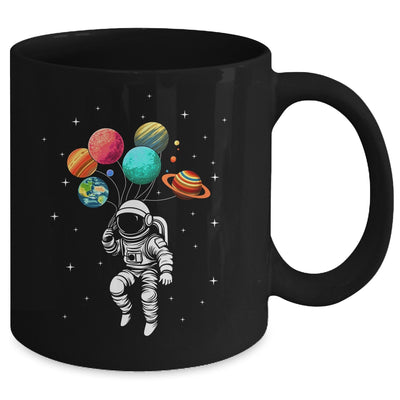 Funny Astronaut With Planets In Hand For Men Women Spaceman Mug | siriusteestore