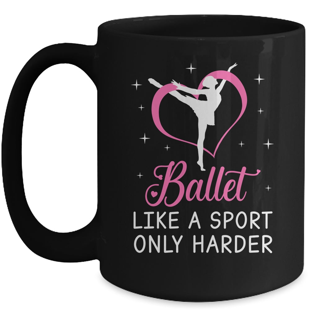Funny Ballet For Women Girls Ballerina Dance Recital Sports Mug | siriusteestore