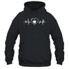 Funny Barista Heartbeat Design For Men Women Coffee Lovers Shirt & Tank Top | siriusteestore