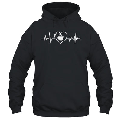 Funny Barista Heartbeat Design For Men Women Coffee Lovers Shirt & Tank Top | siriusteestore
