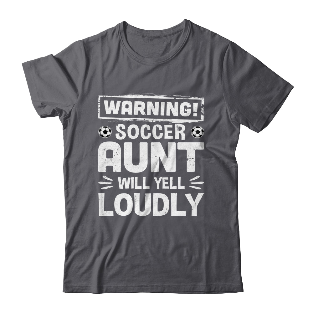 Funny Baseball Aunt Warning Baseball Aunt Will Yell Loudly Shirt & Tank Top | siriusteestore