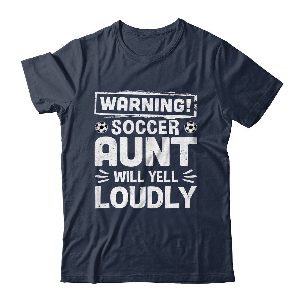 Funny Baseball Aunt Warning Baseball Aunt Will Yell Loudly Shirt & Tank Top | siriusteestore