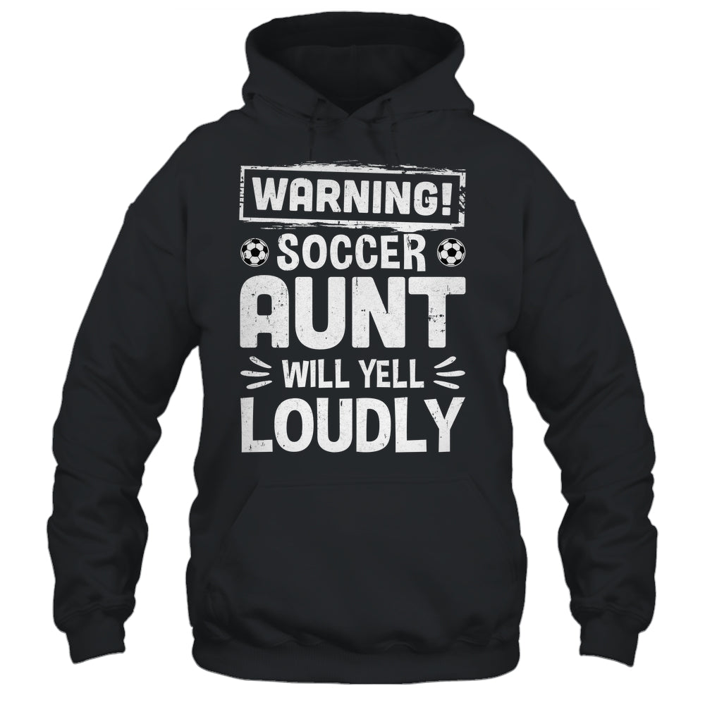 Funny Baseball Aunt Warning Baseball Aunt Will Yell Loudly Shirt & Tank Top | siriusteestore