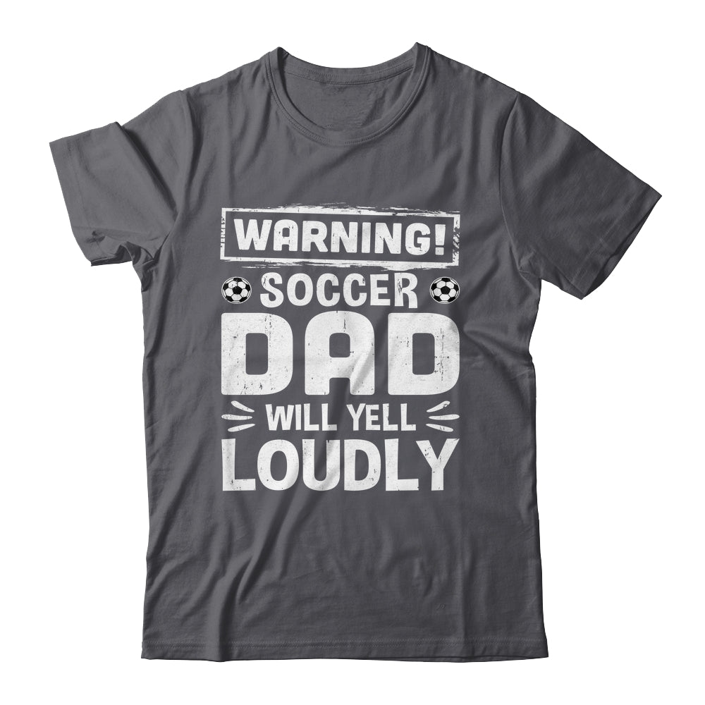Funny Baseball Dad Warning Baseball Dad Will Yell Loudly Shirt & Hoodie | siriusteestore
