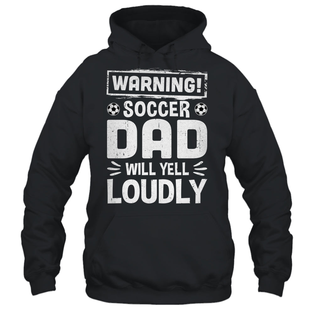 Funny Baseball Dad Warning Baseball Dad Will Yell Loudly Shirt & Hoodie | siriusteestore