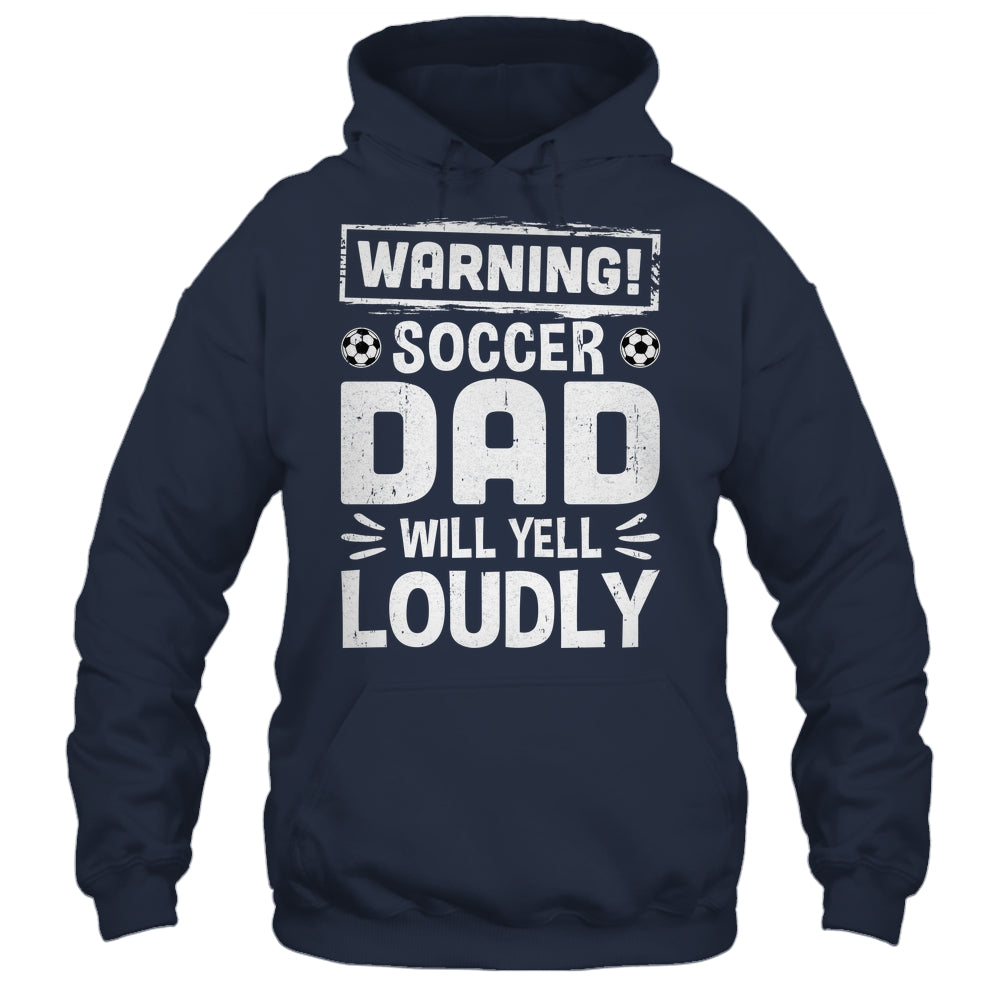 Funny Baseball Dad Warning Baseball Dad Will Yell Loudly Shirt & Hoodie | siriusteestore