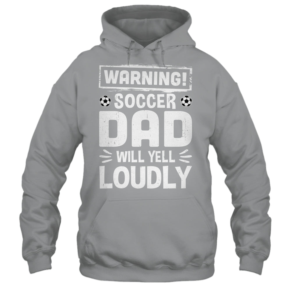 Funny Baseball Dad Warning Baseball Dad Will Yell Loudly Shirt & Hoodie | siriusteestore