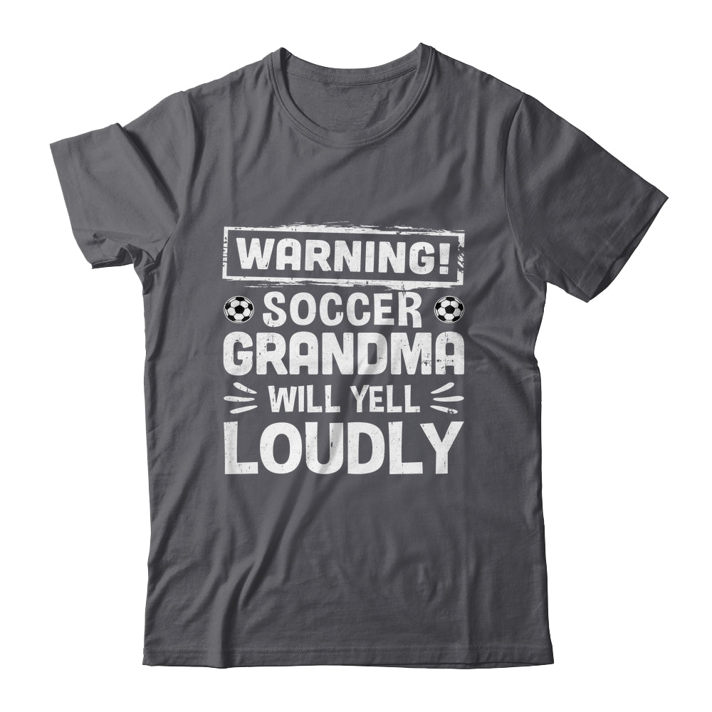Funny Baseball Grandma Warning Baseball Will Yell Loudly Shirt & Tank Top | siriusteestore